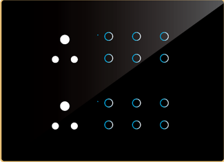 Touch 12 Switch 2 Socket