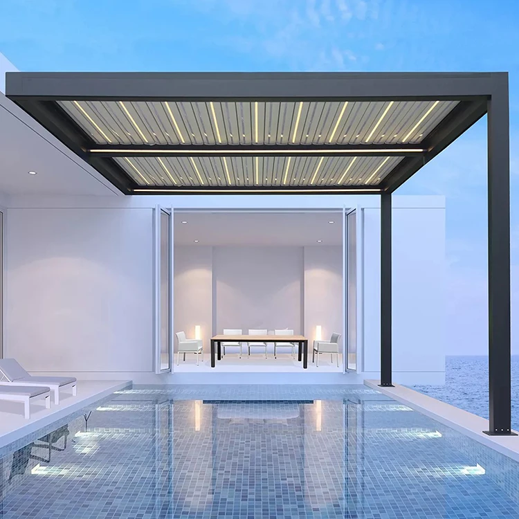 Aluminium Retractable Louvers